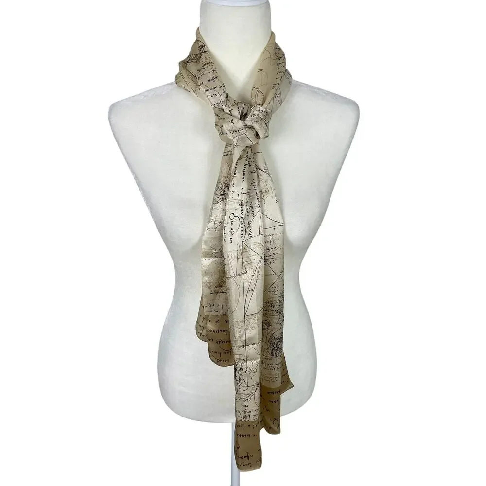 The Metropolitan Museum of Art The Royal Collection Leonardo Da Vinci Silk Scarf